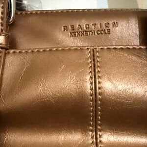 Kenneth Cole Reaction Metallic Bronze Bag